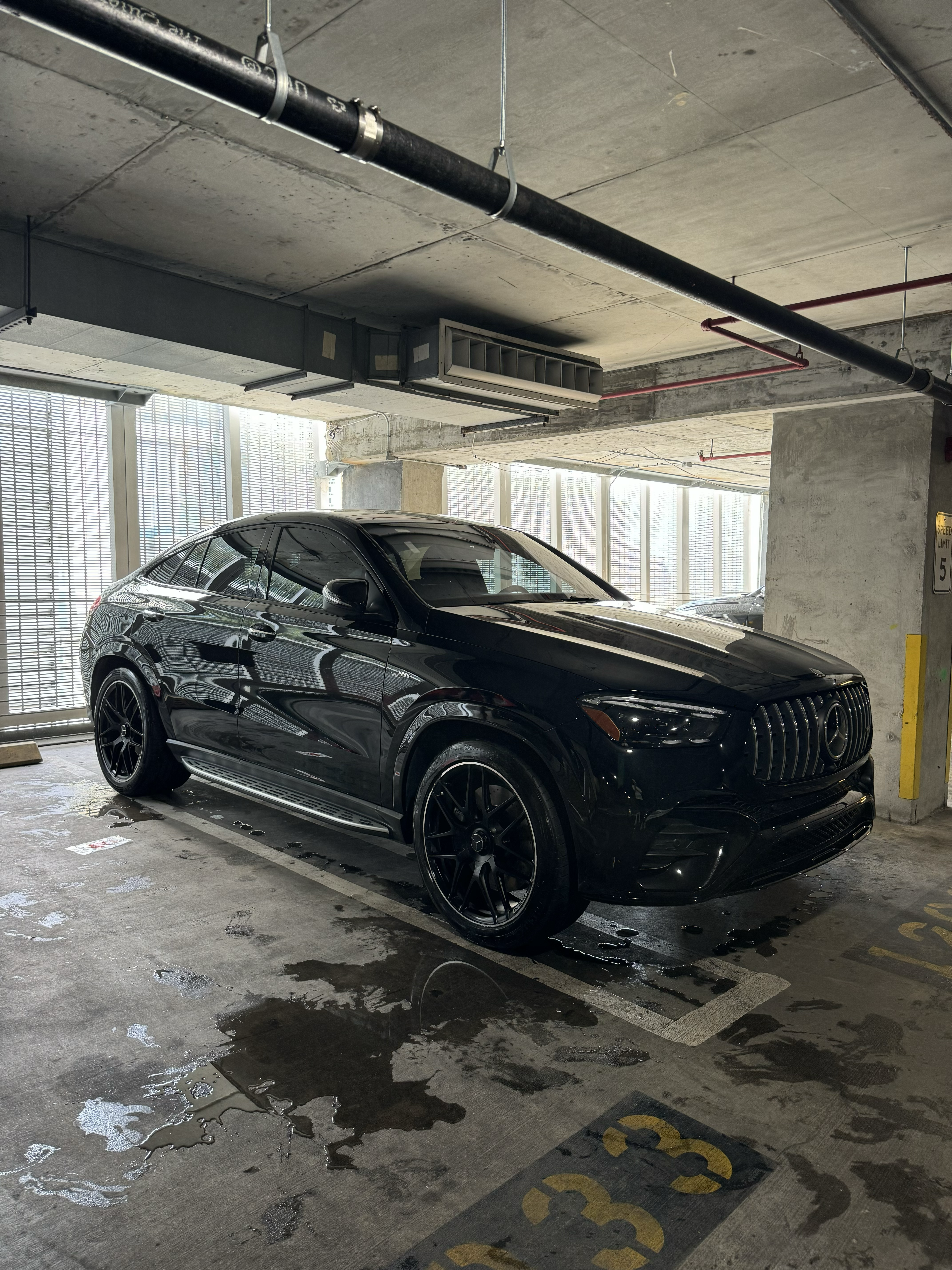 Foam wash on BMW